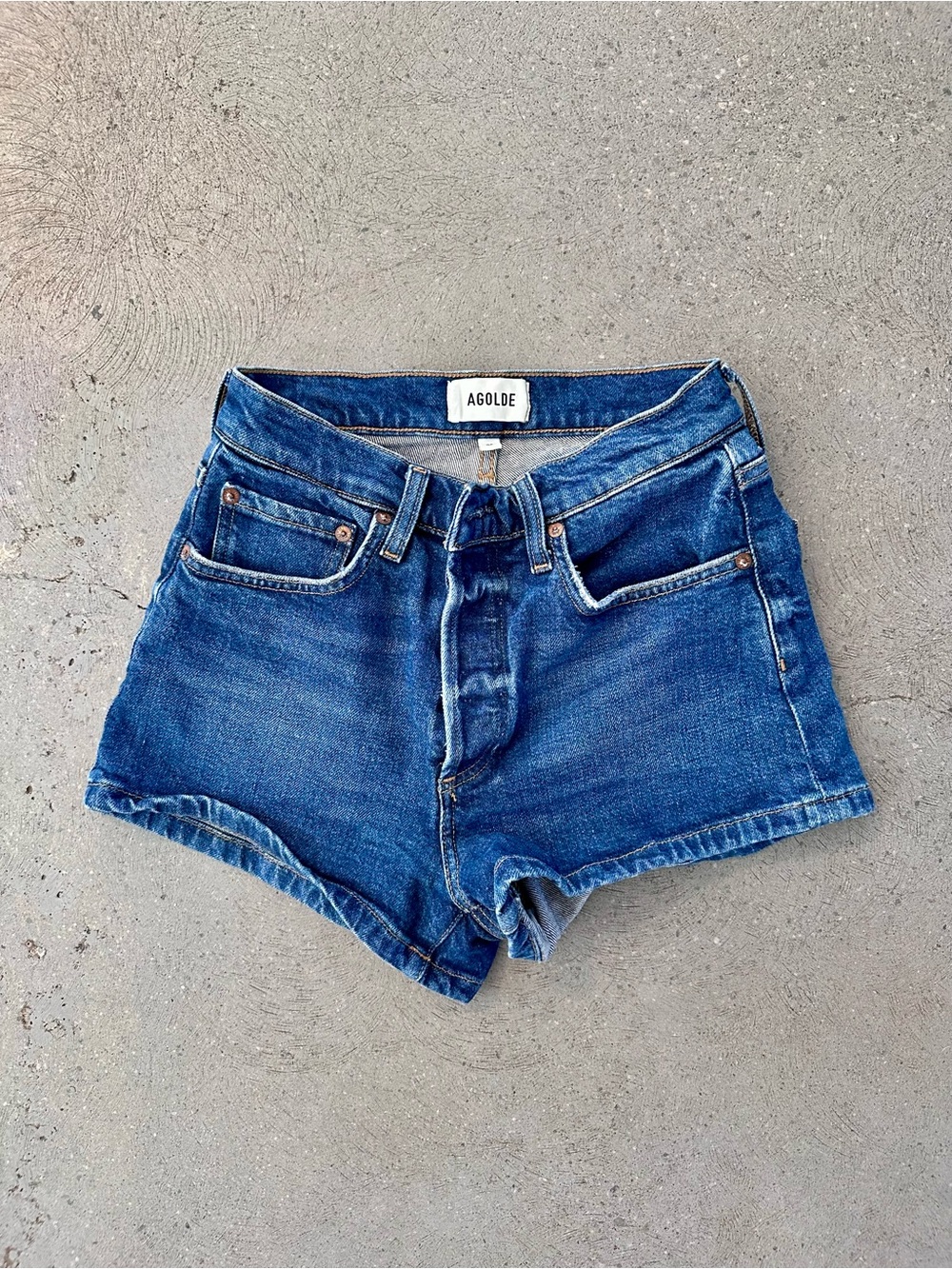 Agolde Ridley High-Rise Shorts